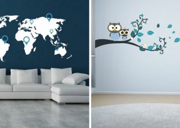 Osvežite stanovanje z dekorativnimi nalepkami