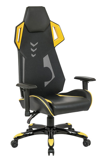 Pisarniški stol RJ-8594 rumen